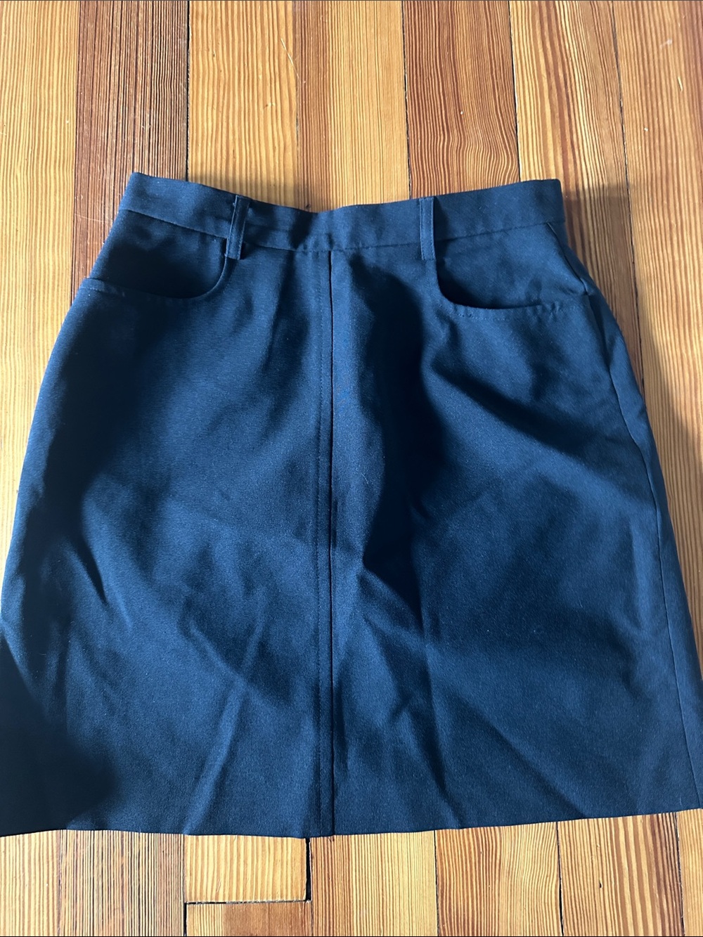 The Limited Black Skirt with Front Seam